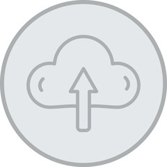 Cloud Upload Icon Design