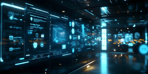 Futuristic Technology Interface