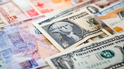 Obraz premium Analyze the impact of currency fluctuations on international investments
