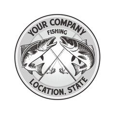 Fishing logo for Boat or Club