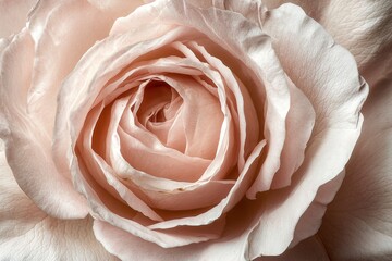 Rose of closeup in autumn/ Pale pink , ai