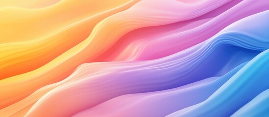 Obraz premium Macro Close Up Of Colorful Waves In Laundry Detergent Ai Enhanced
