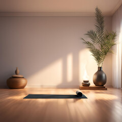 Sala de meditação.