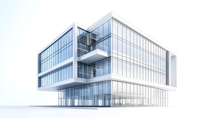 Striking Architectural Masterpiece Showcasing Modern Urban Skyline