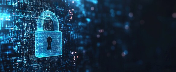 Digital Security: A Futuristic Lock in a World of Data