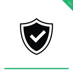 Shield Icon Vector Symbol Design Illustration