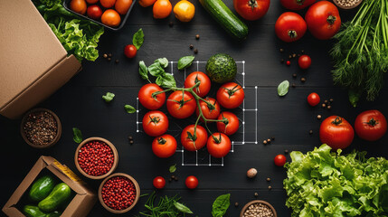 Farmtotable technology tracking food from farm to grocery store via blockchain, food traceability, blockchain in agriculture