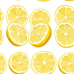 Lemon Slices Pattern.