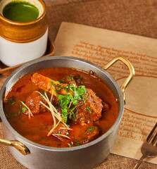 mutton with branding mockup for restaurants and brands
