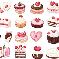 Valentine's Day Cakes.