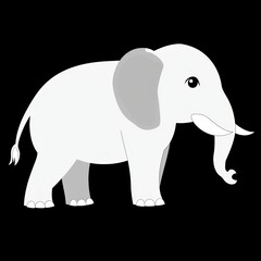 Cartoon Elephant.
