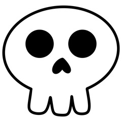 Halloween skull