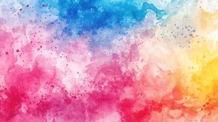 Fototapeta premium Vibrant watercolor background