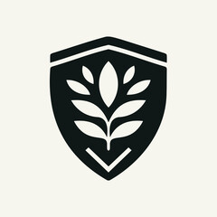 Simple Minimalistic Icons Crest/Shield/Badge Template
