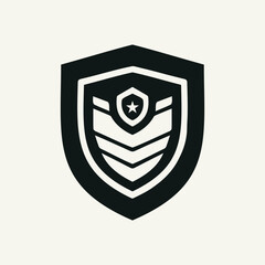 Simple Minimalistic Icons Crest/Shield/Badge Template