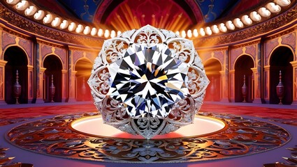 Topkapi Palace Museum: Spoonmaker's Diamond (Kasikci Elmasi) Display