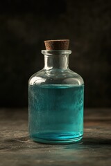 Glass bottle filled with chemical concoction perfect for a playful prank on April Fools Day