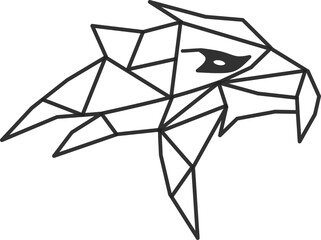 Eagle. Vector Eagle. Eagle Geometric Design.