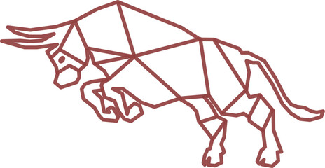 Bull. Vector Bull. Bull Geometric Design.