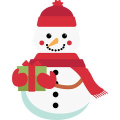Snowman Vector Illustration