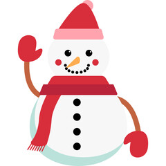 Snowman Vector Illustration