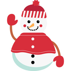 Snowman Vector Illustration