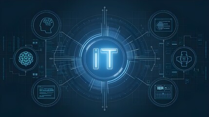 Fototapeta premium businessman pressing virtual button IT,Information and technology. cloud computing concept, cloud technology, Saas, Paas, Iaas. AWS Services