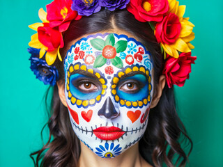 Obraz premium portrait of a person with a mask
