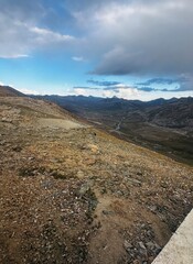 Mountains, valleys and hills from Babusar Pass of Khyber Pakhtunkhwa, Pakistan