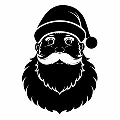 Santa SVG Santa Face Svg Vintage santa Svg Santa Claus svg Christmas Svg Holiday Svg Santa Silhouette Instabt Download