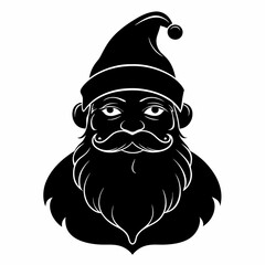 Santa SVG Santa Face Svg Vintage santa Svg Santa Claus svg Christmas Svg Holiday Svg Santa Silhouette Instabt Download