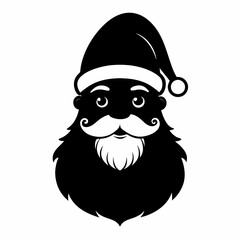 Santa SVG Santa Face Svg Vintage santa Svg Santa Claus svg Christmas Svg Holiday Svg Santa Silhouette Instabt Download