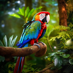 Obraz premium beautiful colorful Bird