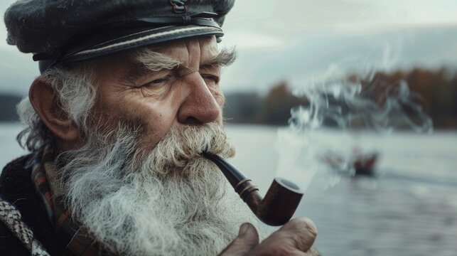 old sailor smoking