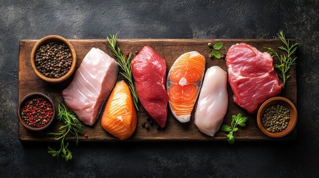 Limit your intake of red and processed meats by choosing leaner protein sources like chicken, turkey, fish, or plant-based options like tofu and legumes. 