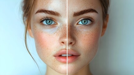 Blackhead removal methods blog, featuring before-and-after shots of clear skin achieved through chemical exfoliants, pore strips, and vacuum devices