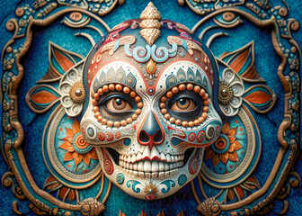 Fototapeta premium mask on the wall