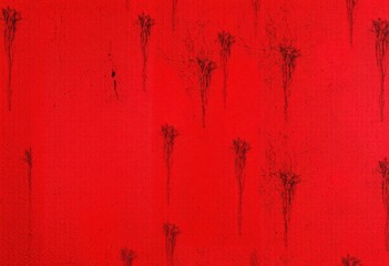 Obraz premium Abstract Red Background with Dark Streaks