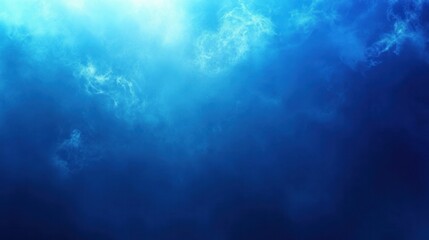 A blue gradient background transitioning from light to dark blue, adding depth and dimension for a polished look.