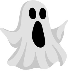 Hand Drawn Ghost Illustration