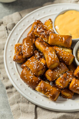 Warm Buttery Soft Pretzel Bites
