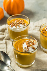 Sweet Homemade Pumpkin Pudding