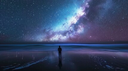 Fototapeta premium The Milky Way galaxy 