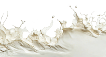 Milk splash border line beverage abstract artistic.