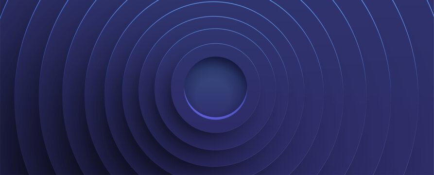 Small circles leading to big achievements in the world of business progress. Vector Art.