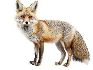 Obraz premium A stunning portrait of a fox showcasing its vivid fur and keen expression, perfect for wildlife enthusiasts and nature projects.