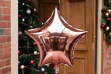 Rose Gold Star Balloon for Dazzling Party Celebrations