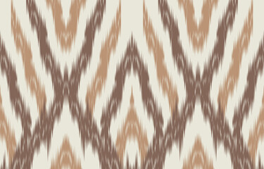 Ethnic abstract ikat art. Aztec ornament print. geometric ethnic pattern seamless  color oriental.  Design for background ,curtain, carpet, wallpaper, clothing, wrapping, Batik, vector illustration.