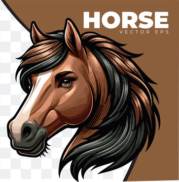Horse EPS Vector (Made by AI and then Vectorized in Ai)