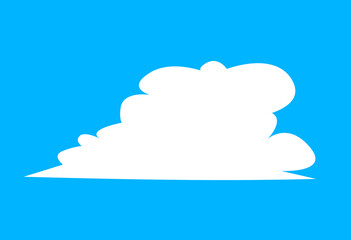 set of clouds element  for illustration decoration white sky with other varian
